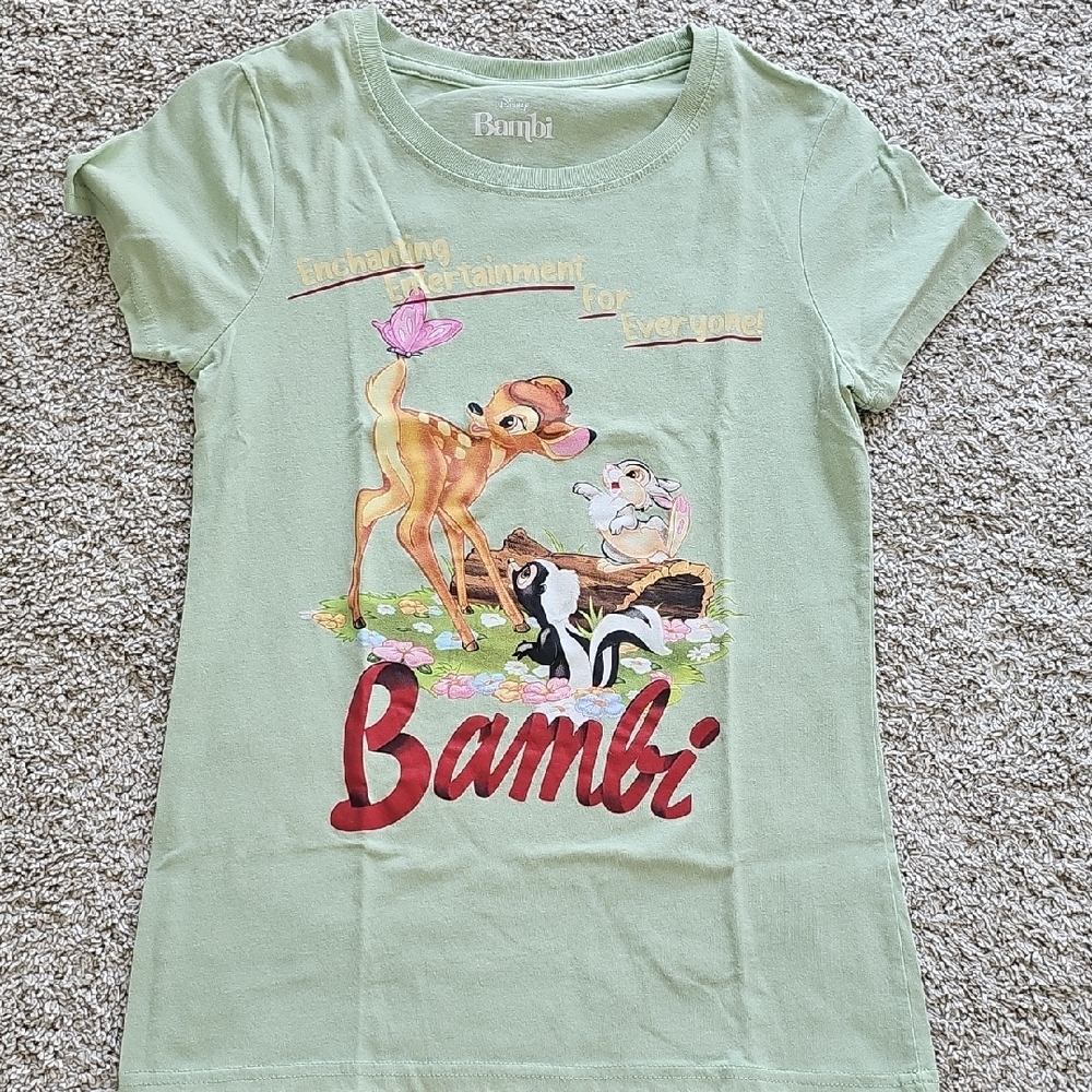 Disney Bambi Light Green T-Shirt